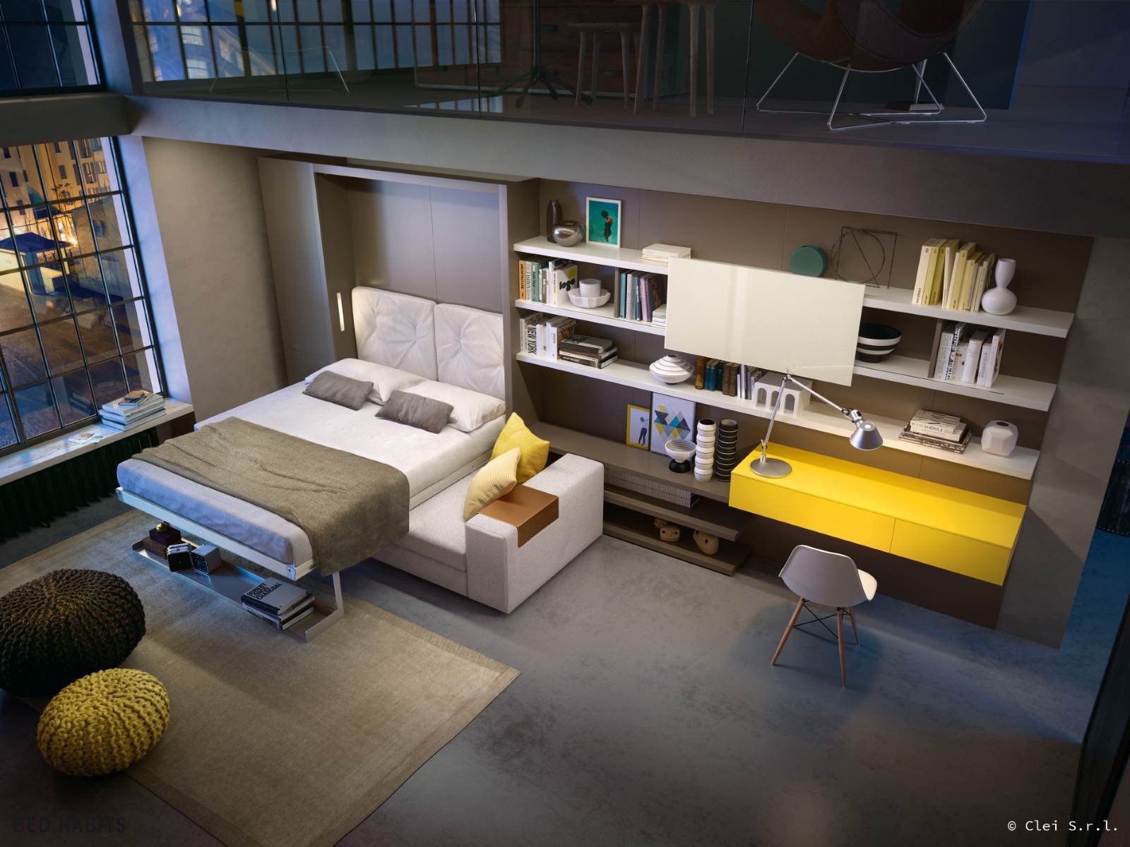 Opklapbed Tango BedHabits web6